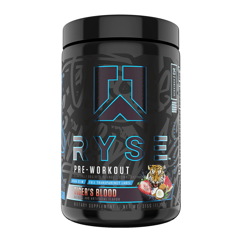 Ryse Blackout Pre Workout AOB Nutrition