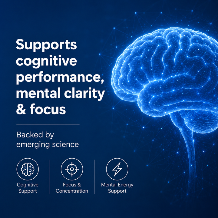 premium quality methylene blue for cognitive performance, cellular energy and mental clarity.