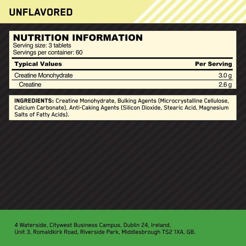 Creatine Tablets