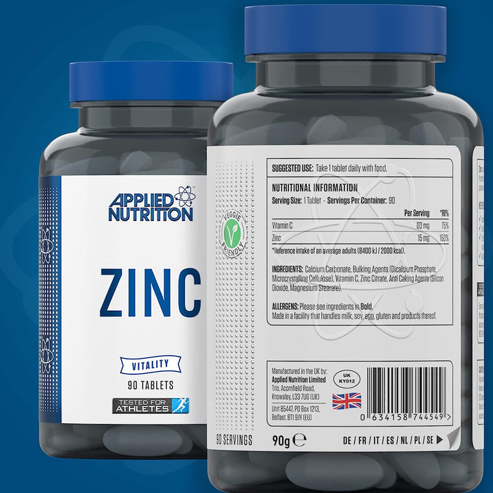 Zinc with Vitamin C - 90 Tablets