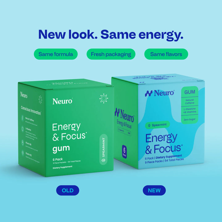 Neuro Energy &amp; Focus Gum