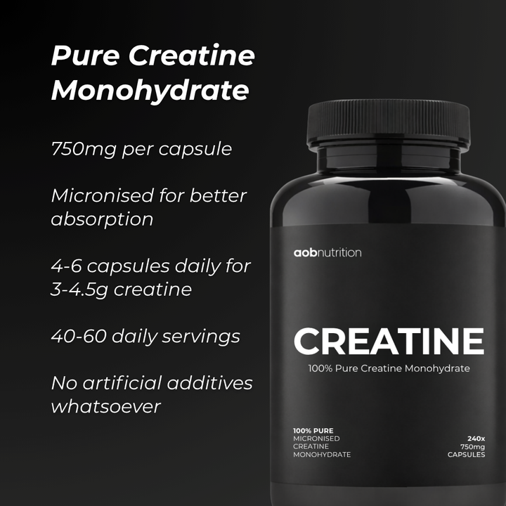 Creatine Capsules - 240x 750mg