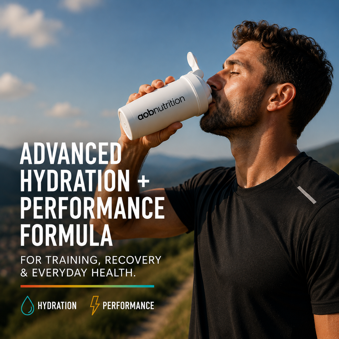 Creatine &amp; Electrolytes sports hydration supplement by AOB Nutrition