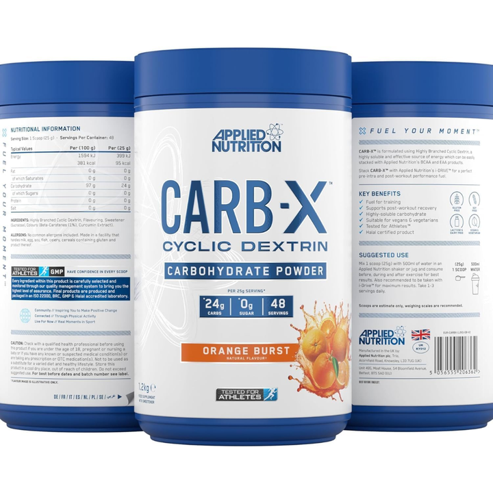 Carb X Highly Branched Cyclic Dextrin Carbohydrates - 1.2kg