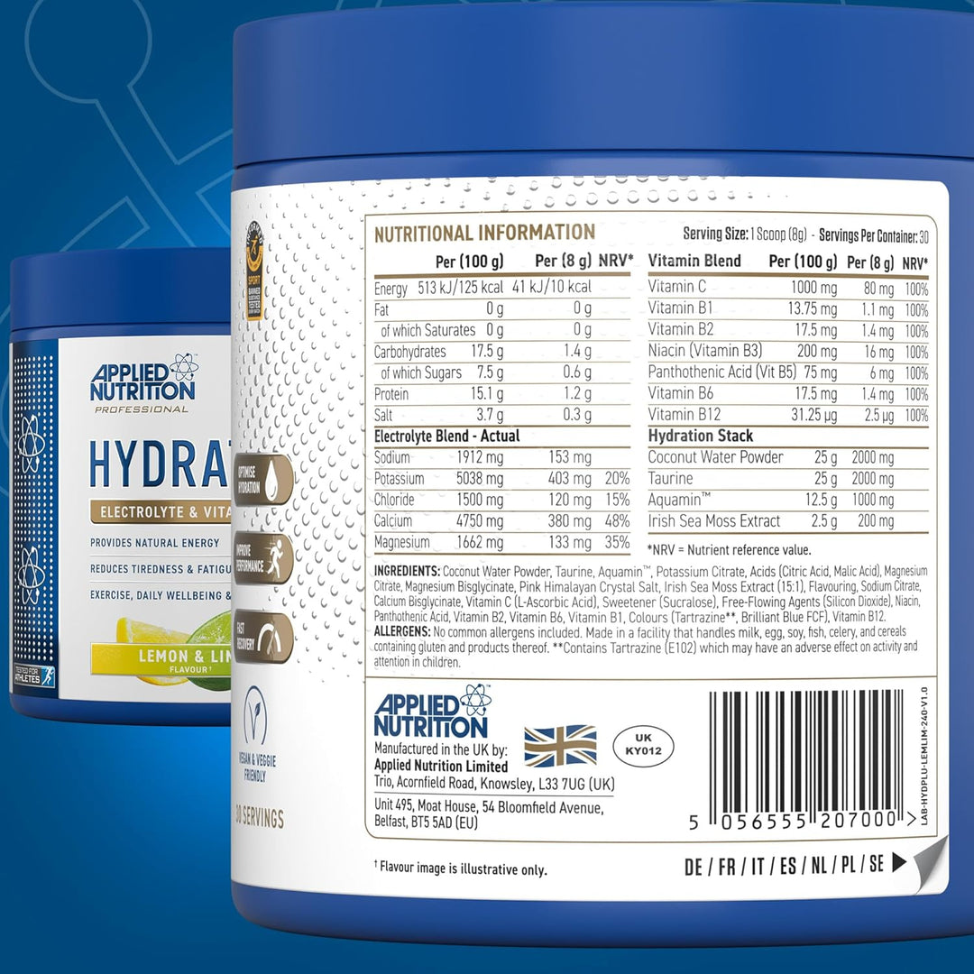 Hydration - Electrolyte &amp; Vitamin Powder