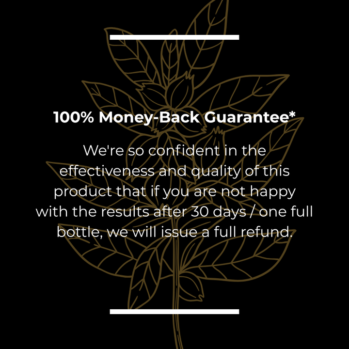 Kratox satisfaction guarantee — risk-free purchase for Ashwagandha supplement.