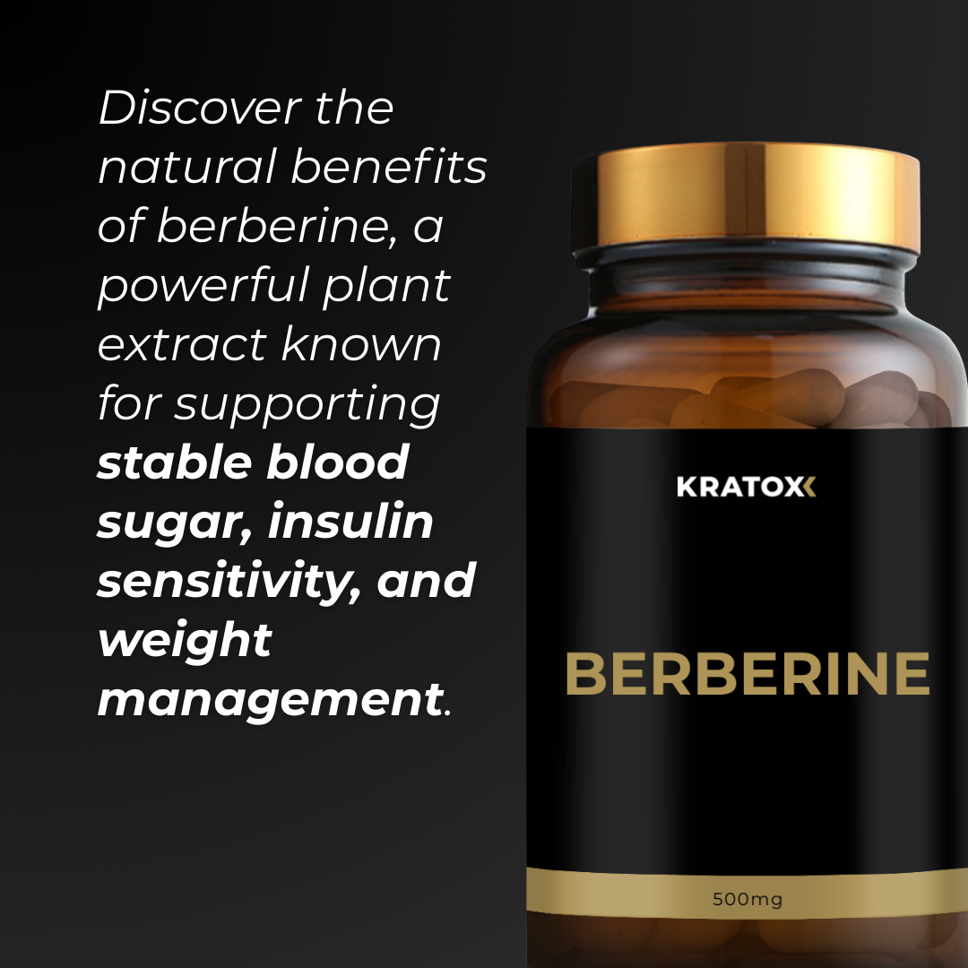 Discover the natural benefits of berberine, a powerful plant extract known for supporting stable blood sugar, insulin sensitivity, and weight management.