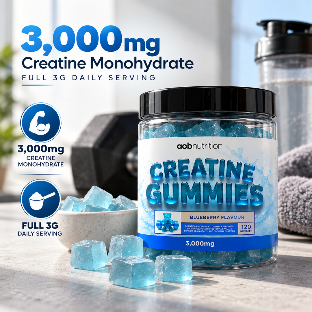 3000mg Creatine per serving of Creatine Gummies