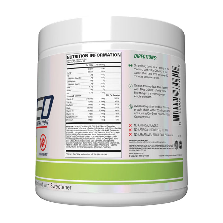 OxyShred Non-Stim