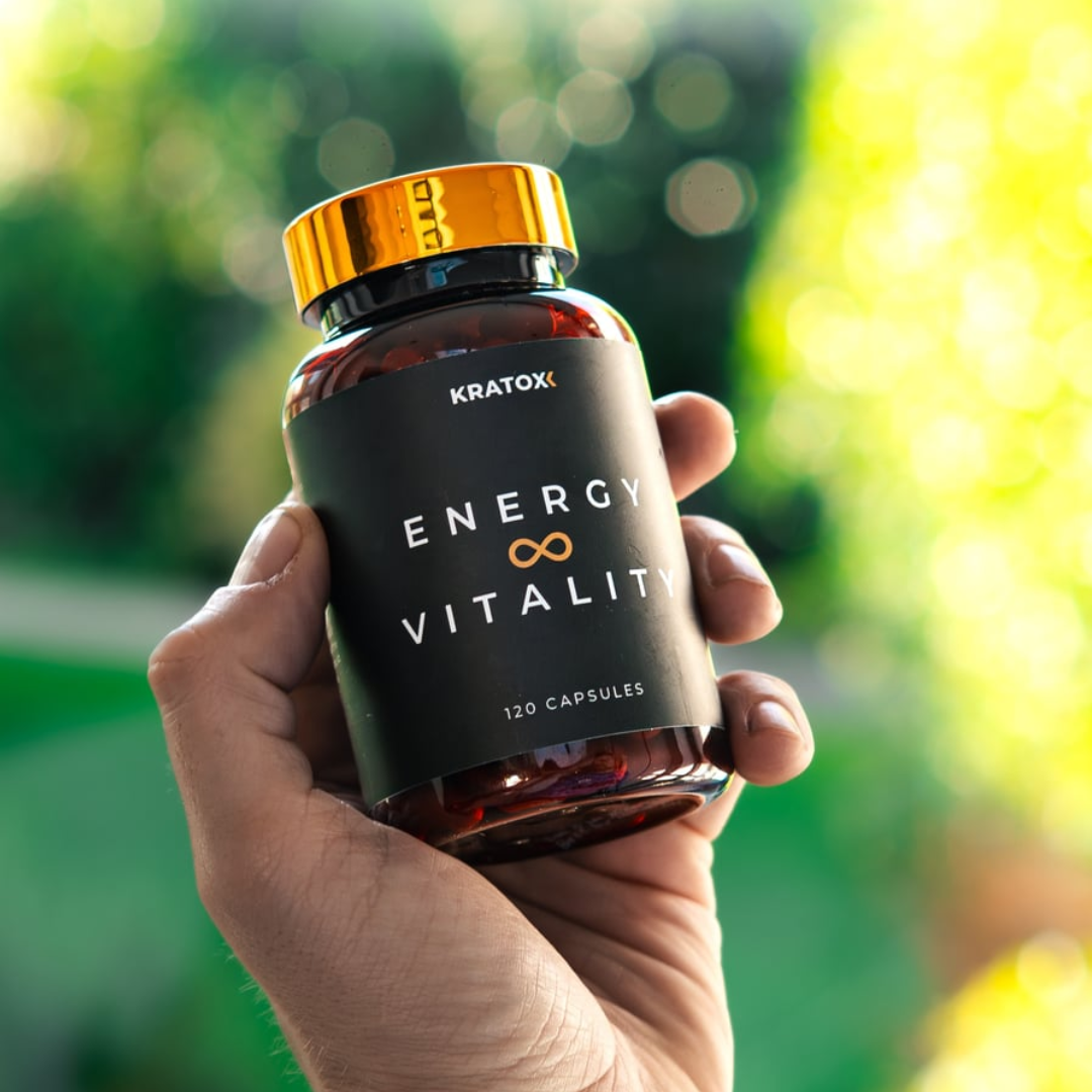 Energy &amp; Vitality Supplement including Panax Ginseng, Cordyceps, Rhodiola &amp; more