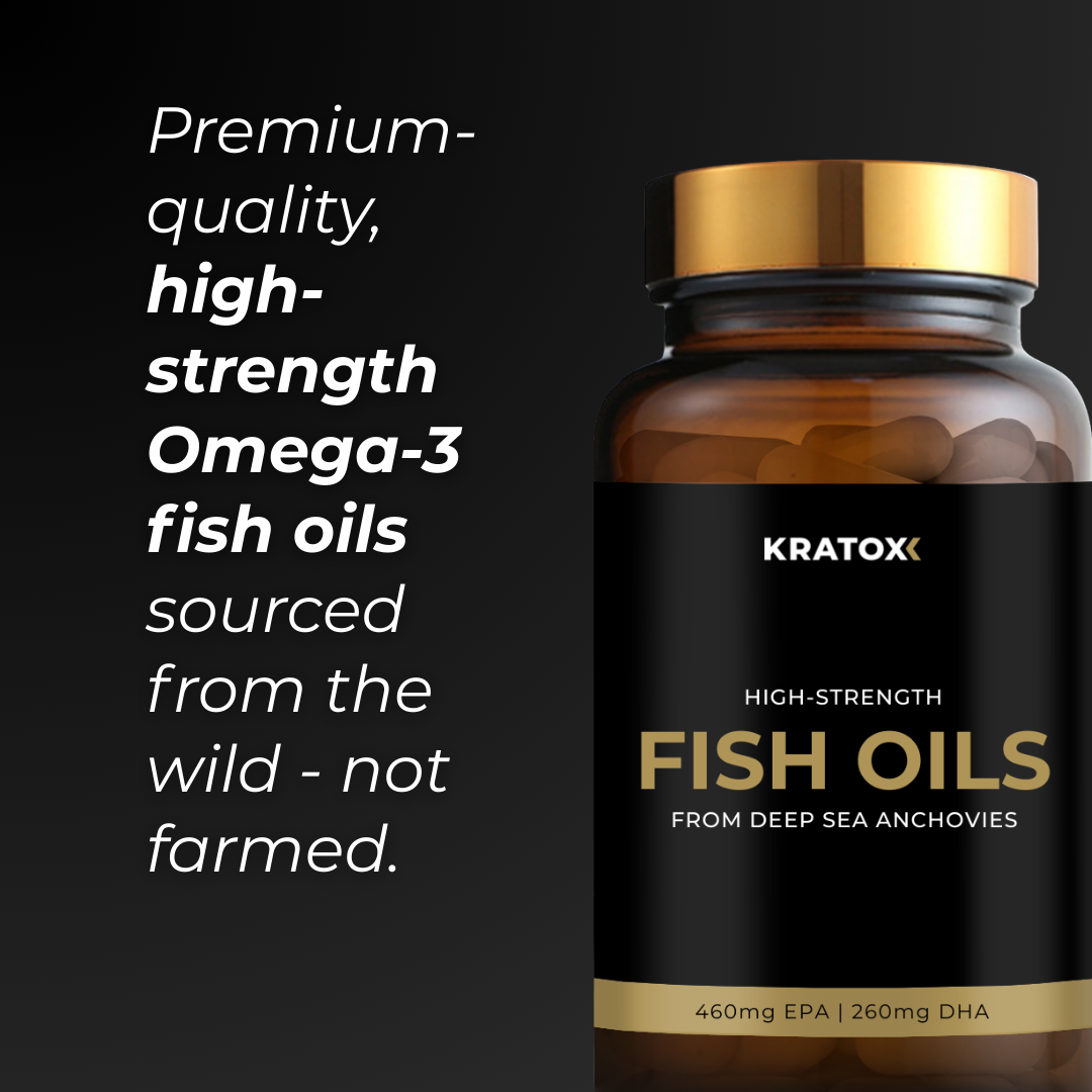 Premium-quality, high-strength Omega-3 fish oils sourced from the wild – not farmed - providing high levels of EPA and DHA.