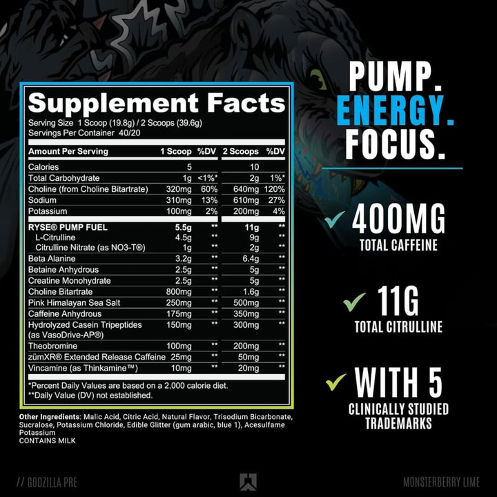 Godzilla Pre Workout