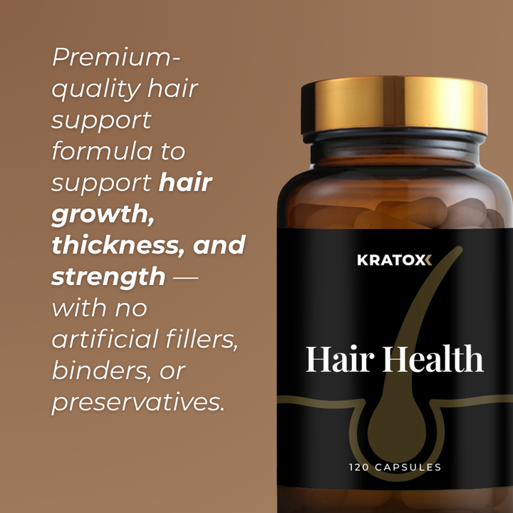 Hair Health – Growth, Thickness &amp; Strength Support