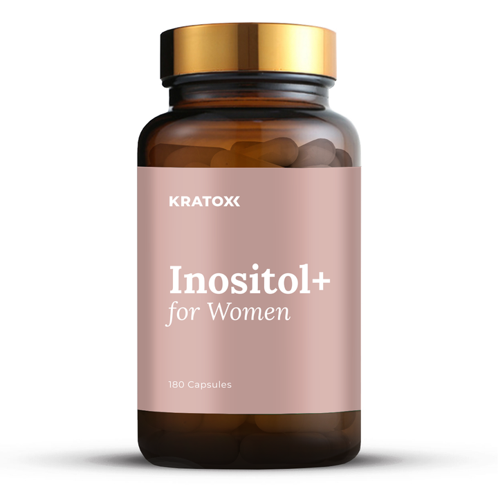 Inositol-based women’s supplement with myo-inositol and D-chiro-inositol for daily balance and metabolic support
