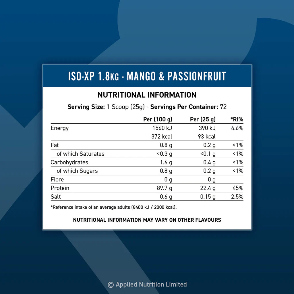 ISO-XP - 100% Whey Isolate