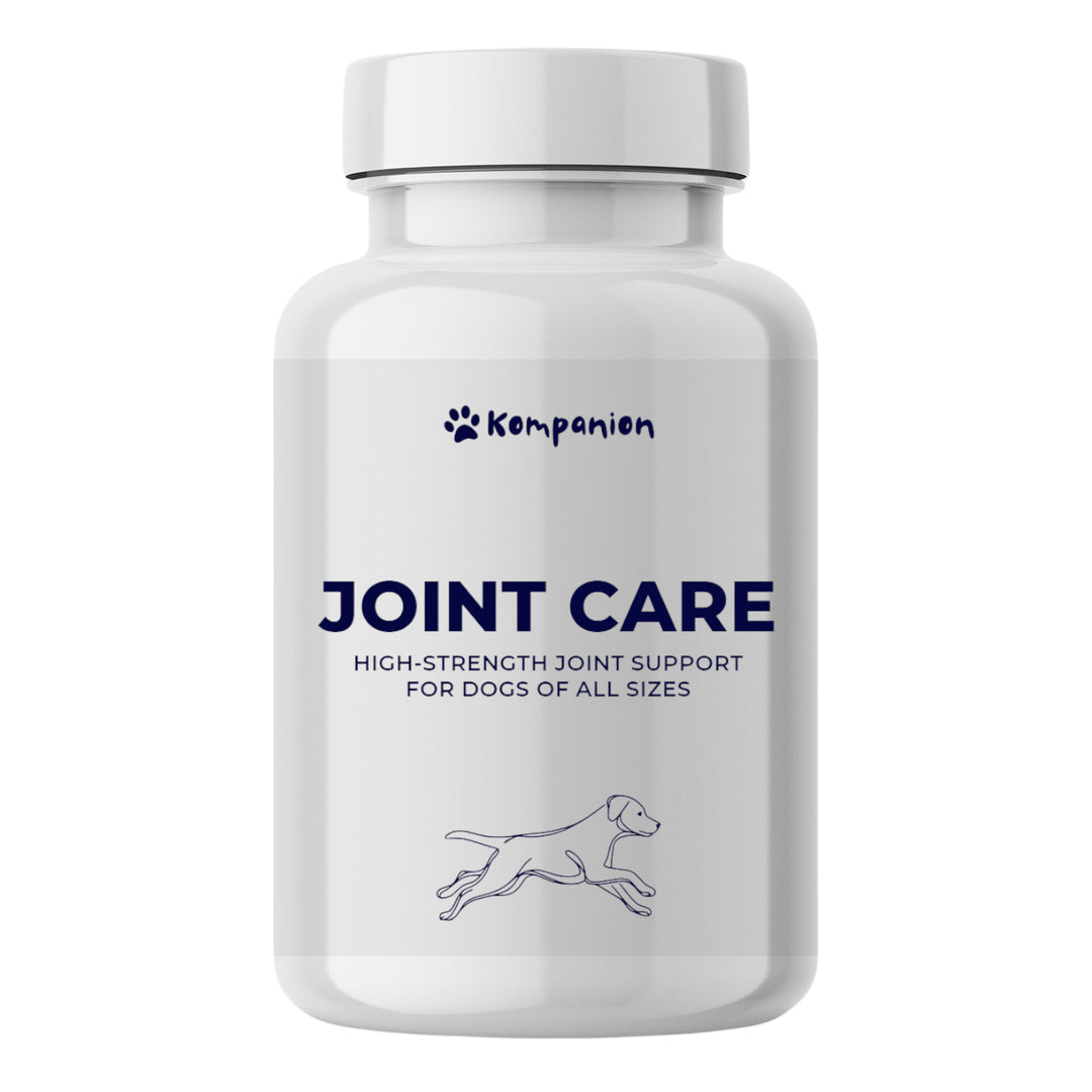 Joint Care – a premium supplement with glucosamine, green-lipped mussel, hyaluronic acid, and essential nutrients for mobility and comfort