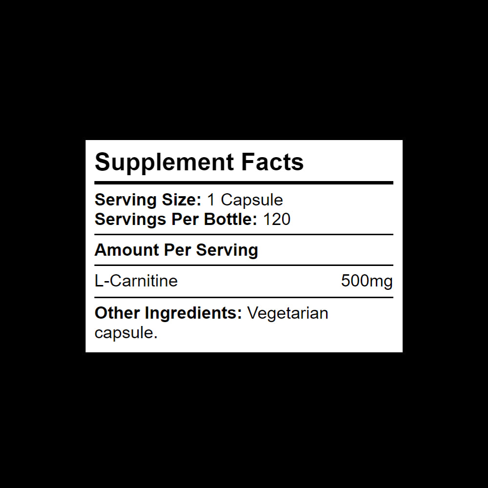 500mg L-Carnitine