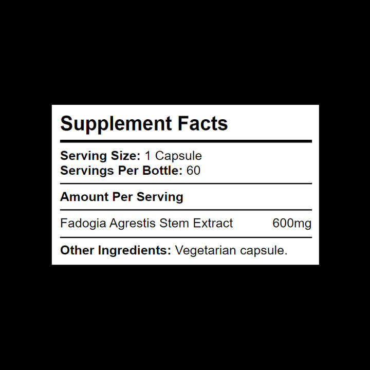 600mg Fadogia Agrestis