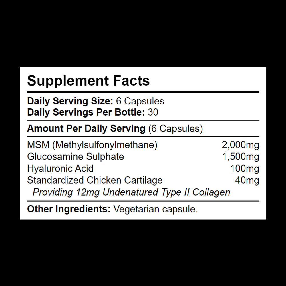 high-dose joint supplement