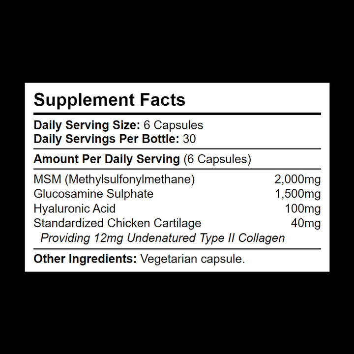 high-dose joint supplement