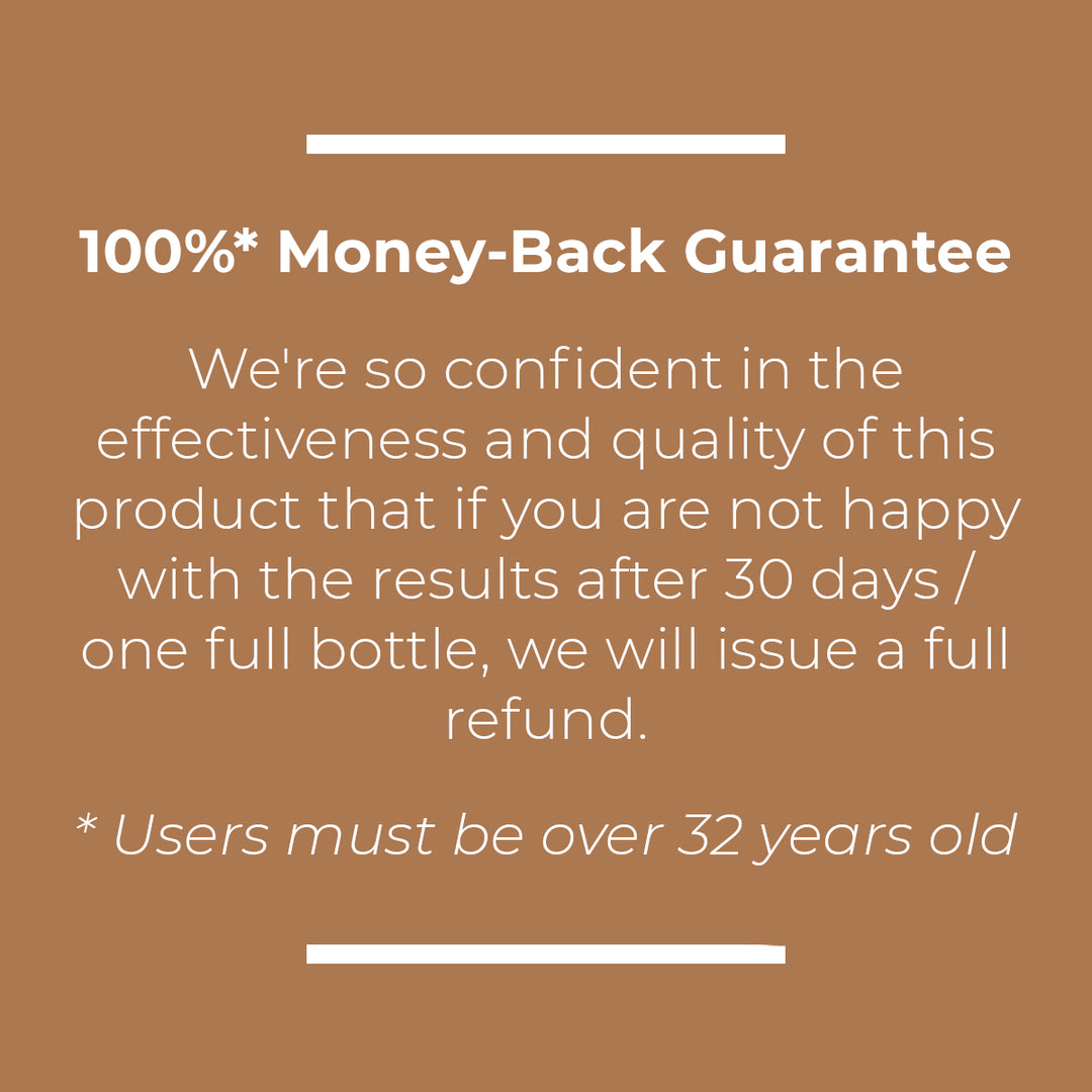 Money-back guarantee on Bulbine Natalensis supplements