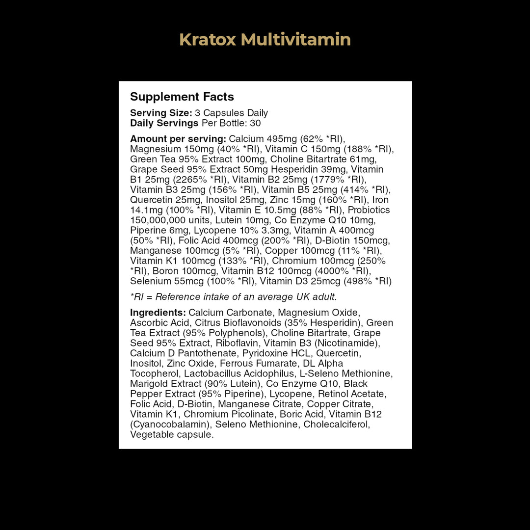 Multi-vitamin supplement