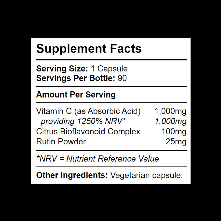 1,000mg Vitamin C