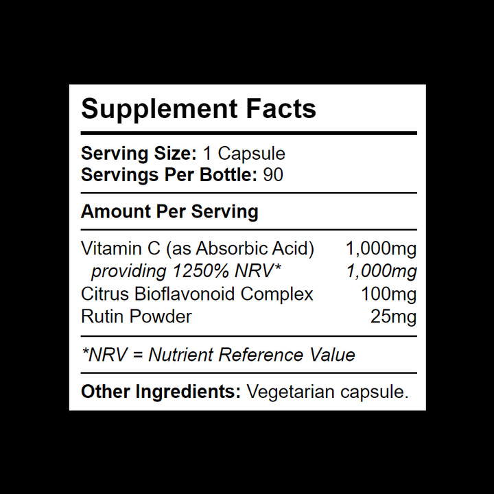 1,000mg Vitamin C