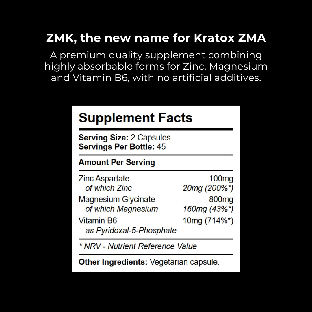 ZMK - Zinc, Magnesium &amp; Vitamin B6
