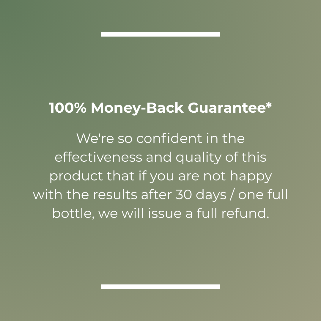 As with all Kratox items, Ashwagandha + Lion’s Mane comes with a 100% money-back guarantee.