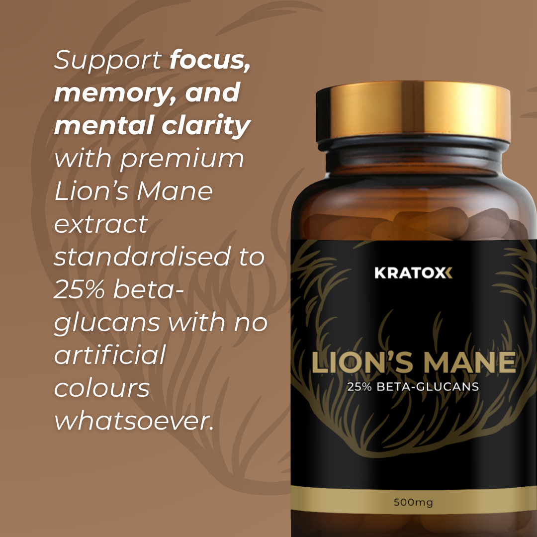 Lions Mane (25% Beta-Glucans)