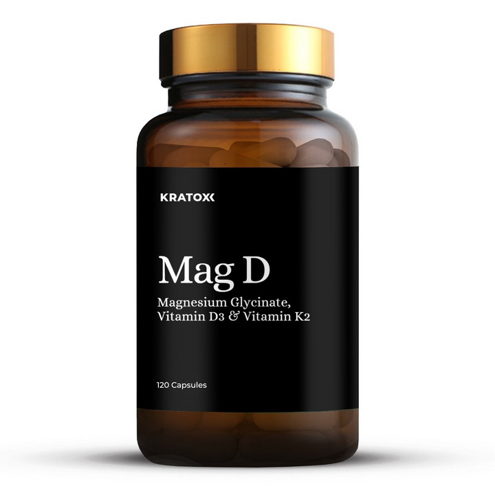 Magnesium and vitamin D for bone strength, muscle health and immune support.
