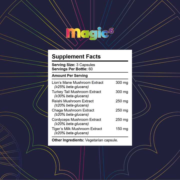Magic 6 Mushroom Complex