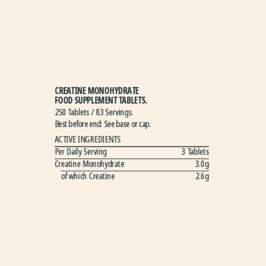 MyProtein Creatine Monohydrate - 250x 1000mg