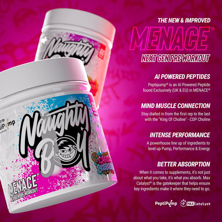 Naughty Boy Menace Pre-Workout V2