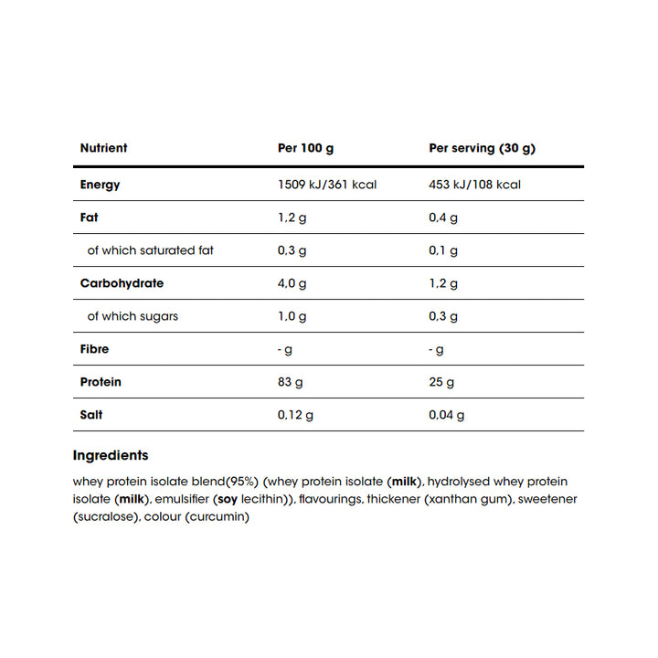 Gold Standard 100% Isolate - 930g