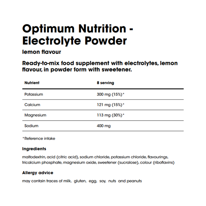 Electrolyte Powder