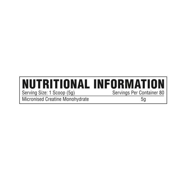 Creatine Monohydrate 400g