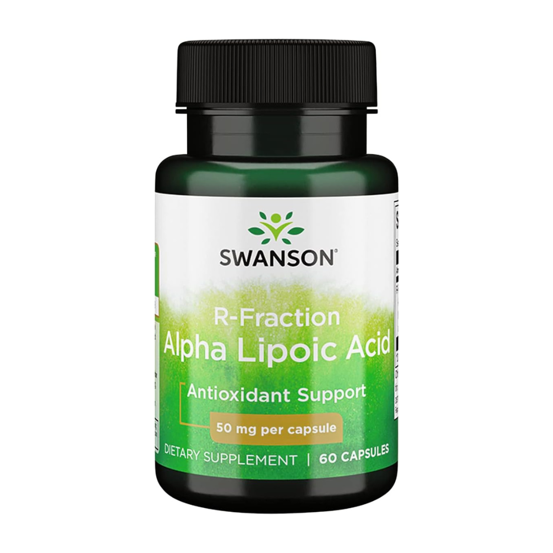 R-fraction alpha lipoic acid supplement supporting antioxidant protection and cellular energy
