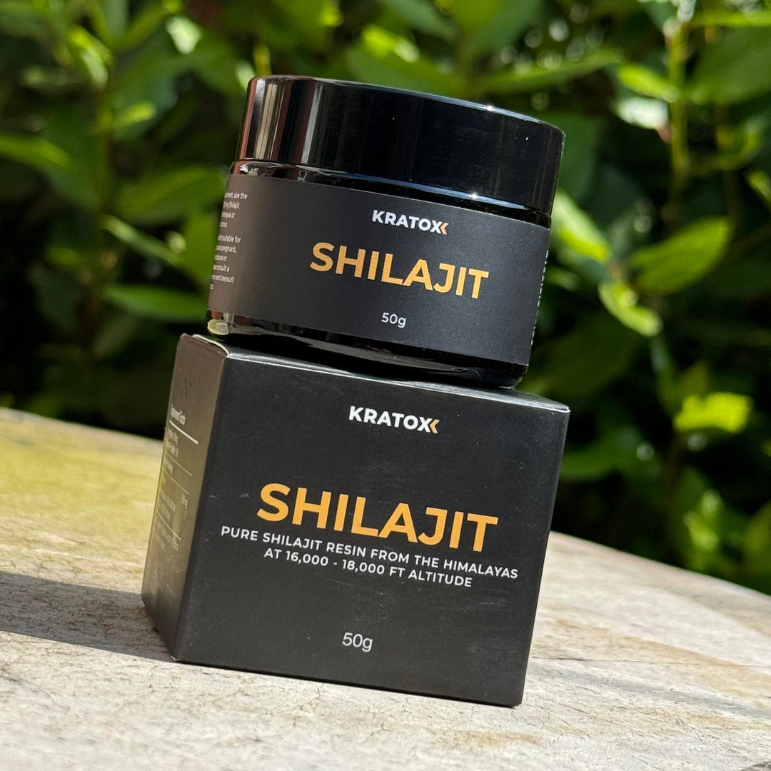 Natural resin supplement for stamina and resilience — Shilajit Resin promoting vitality, stress support and overall wellness.  
