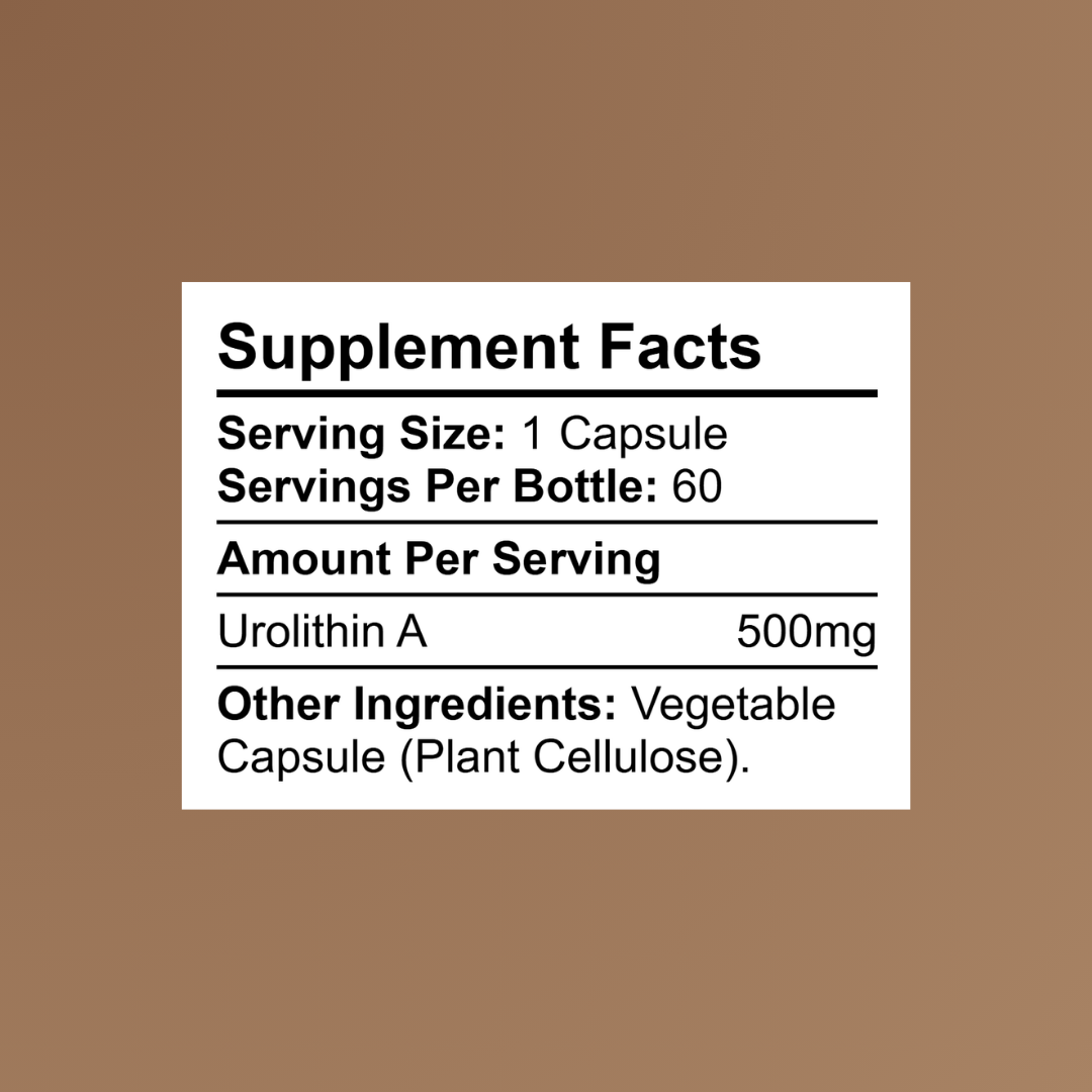 Kratox Urolithin A 500mg 60 capsules