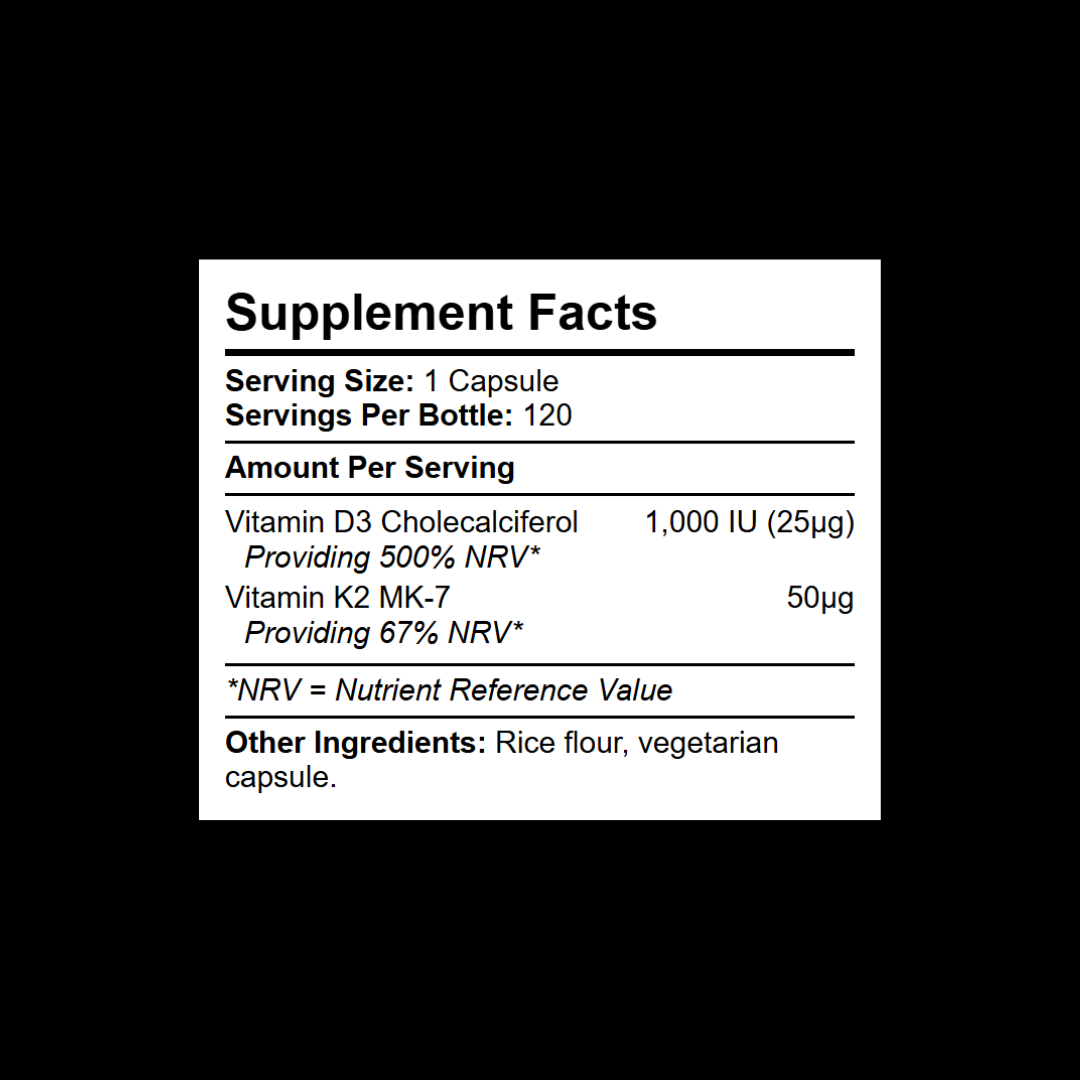 Vitamin D3 &amp; K2