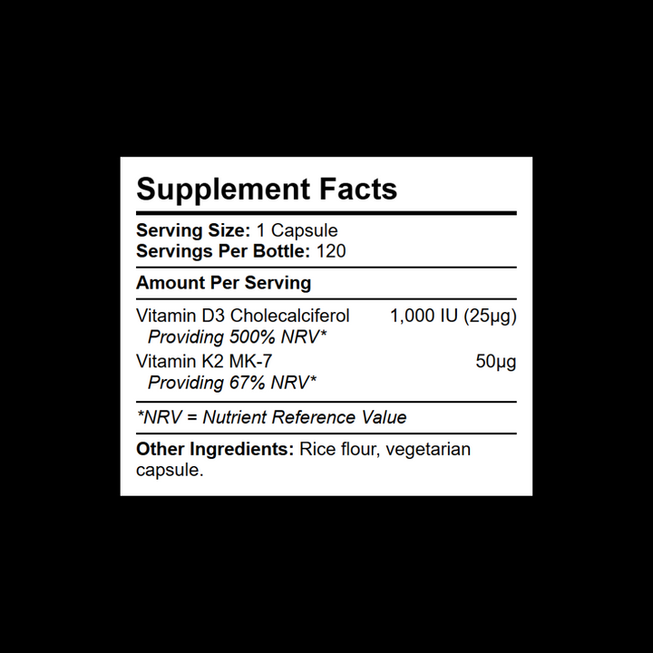 Vitamin D3 &amp; K2