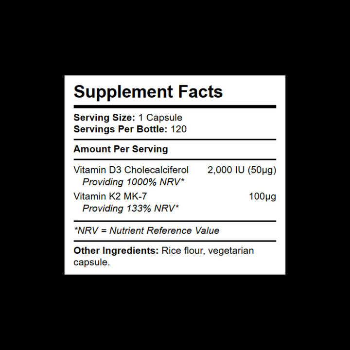 Vitamin D3 &amp; K2