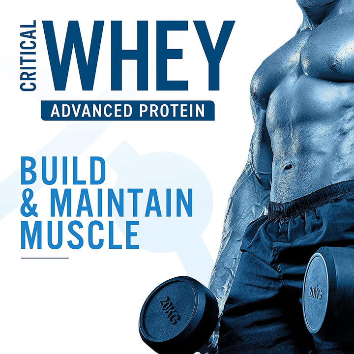 Critical Whey for building and maintaining muscle
