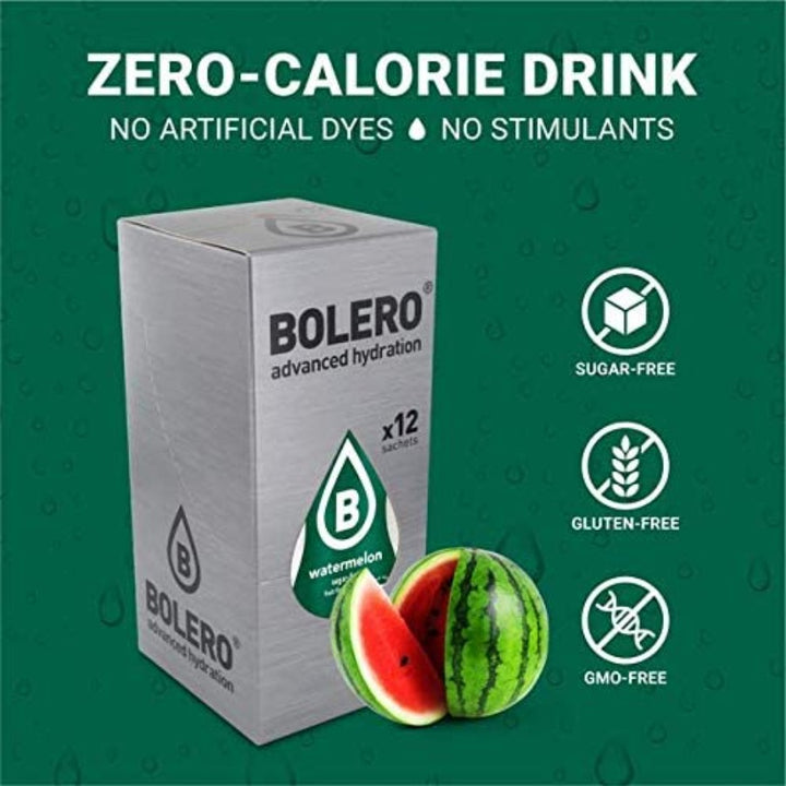 Bolero drink sachets are gluten-free, sugar-free and GMO-Free
