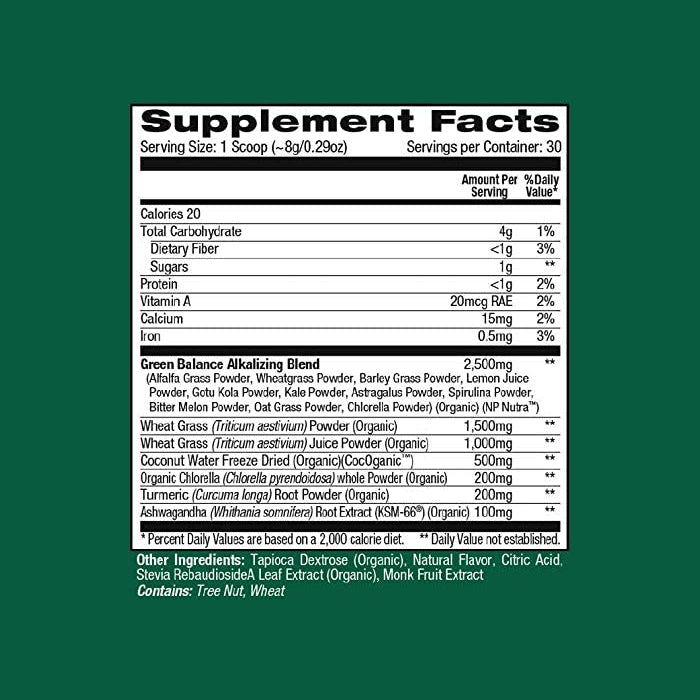 BPN Strong Greens Label