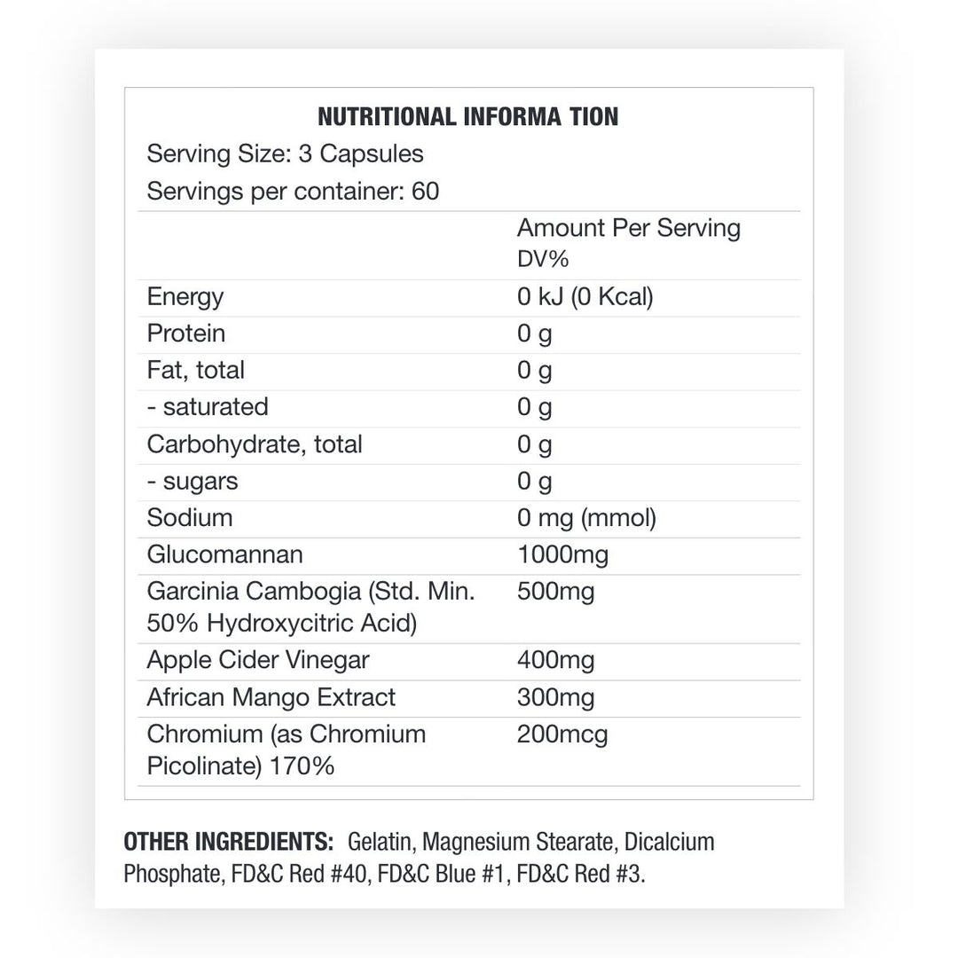 Suppress Appetite Control - 180 capsules