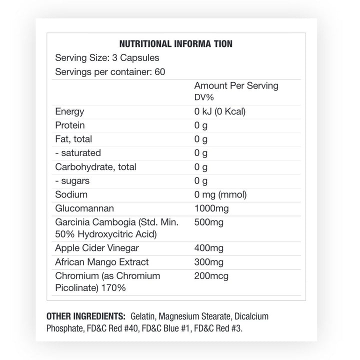 Suppress Appetite Control - 180 capsules