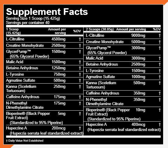 Gorilla Mode Pre Workout Nutrition
